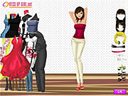 Click to Play Charming Girl Dressup