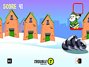 Click to Play Santa Snowboarding