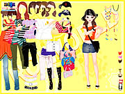 Click to Play Yellow Casual Dress Up