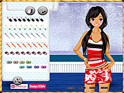 Click to Play Beach Girl Dressup