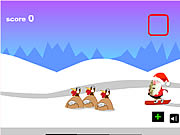 Click to Play Santa Snowboards