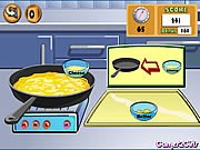 Click to Play Cooking Show: Cheese Omelette