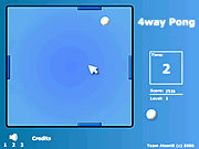 Click to Play 4 Way Pong