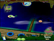 Click to Play SpongeBob In Ghostly Gold Grab