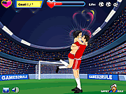 Click to Play Soccer Kissing