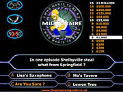 Click to Play Simpson's Millionaire