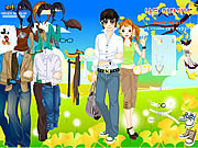 Click to Play Spring Couple Dress up
