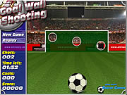Click to Play Goal Wall Shooting