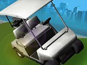 Click to Play Golf Cart City Driving Sim