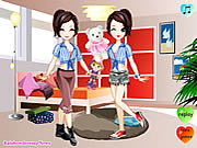 Click to Play Twins Dress Up